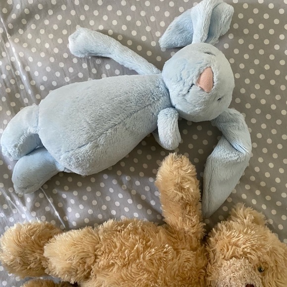𝅺jellycat Musical Bunny and Gund Bear - Picture 2 of 5